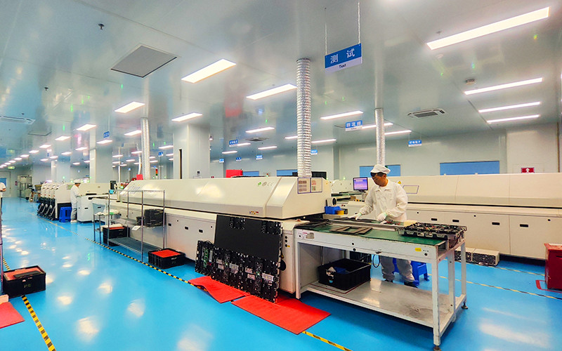 SHENZHEN DDW TECHNOLOGY CO.,LTD linia produkcyjna fabryki