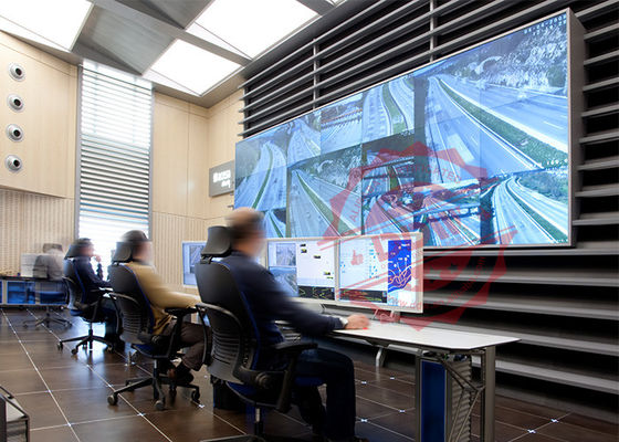 2X3 Control Room Ściana wideo 55 '' 3.5 mm Samsung Display HDMI VGA 1080P 700 Nits