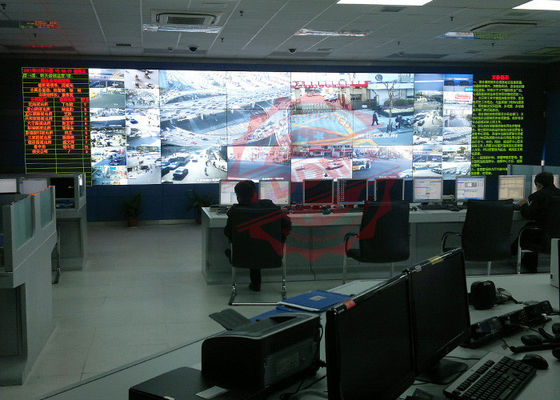 2X3 Control Room Ściana wideo 55 '' 3.5 mm Samsung Display HDMI VGA 1080P 700 Nits