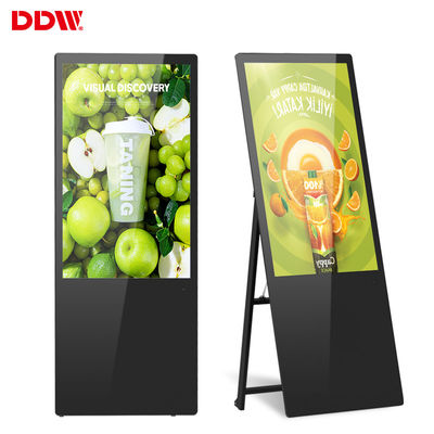 Przenośny plakat cyfrowy oznakowanie lcd kiosk android inteligentne odtwarzacze reklamowe tablica ekranowa cyfrowe oznakowanie i wyświetlacze