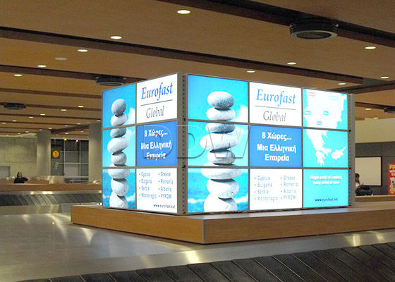 Cyfrowe ekrany ścienne wideo signage 16,7 mln kolorów, duży ekran LCD TV ściany DDW-LW550DUN-THB5