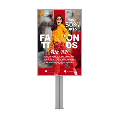 Łatwa instalacja wodoodporny IP65 p6 8000nits system stalowy 4G reklamy zewnętrznej led billboard z HDMl