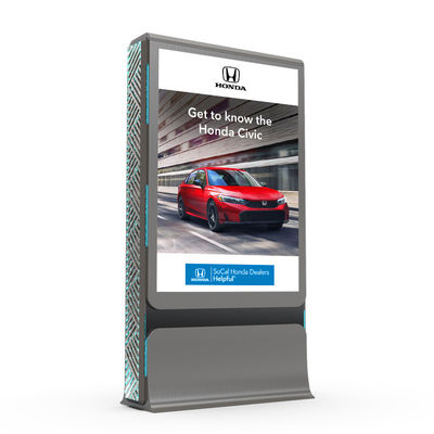 Łatwa instalacja IP65 wodoodporny p4 p5 p6 p8 p10 3680hz 8000nits zewnętrzny LED digital signage