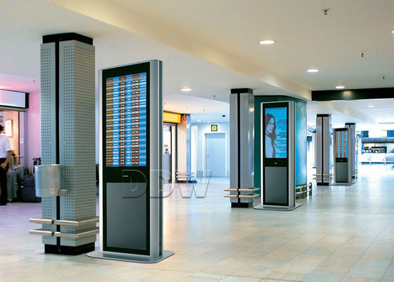 All In One 55 cal 1920x1080 dwustronny ekran lcd Ekran dotykowy Kiosk PC Monitor High Definition 1024x768 DDW-AD5501S