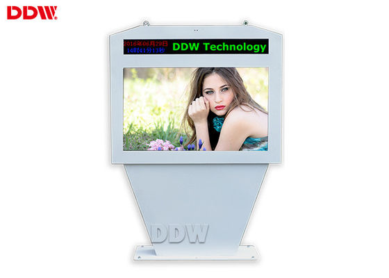 98-calowy zewnętrzny kiosk z cyfrowym oznakowaniem, odtwarzacz reklam LCD 1920x1080 DDW-AD9801S