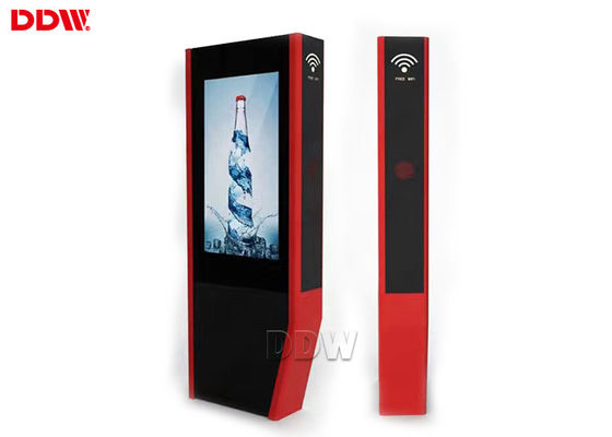 55 '' wolnostojące cyfrowe oznakowanie, zewnętrzne cyfrowe wyświetlanie znaków Rozdzielczość 1920x1080