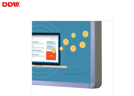 Przezroczysty wyświetlacz LCD 32 "Digital Signage Zewnętrzna powłoka Shinning Black Network Wifi 3g / 4g Module