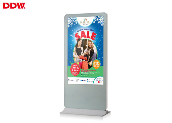 TFT Remote Control Android digital signage Stand Alone 55 '' z bezpłatnym oprogramowaniem DDW-AD5501S