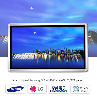 Kiosk Digital Signage montowany na ścianie 98 &#39;&#39; Ekran czytelny dla światła słonecznego DDW-AD9801W Wejście HDMI VGA