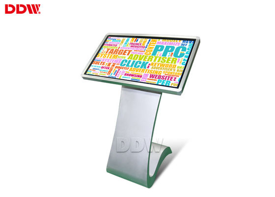 65 cali 1920x1080 rozdzielczość 500 ni't ekran dotykowy Digital Signage kiosk, oprogramowanie samoobsługowe reklama lcd Playe