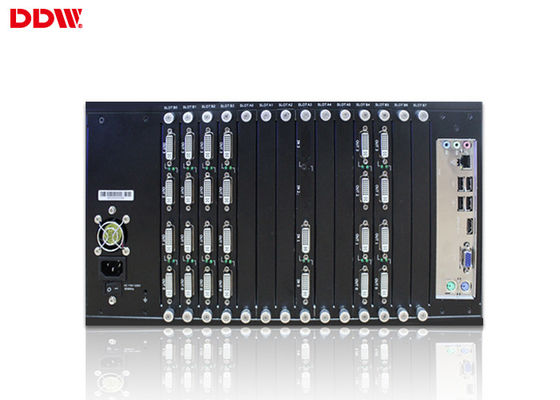 3x3 Wysoka rozdzielczość Landscape / Portrait Display Crestron Sterownik ścienny HDMI wideo Wyświetlacz pełnoekranowy DDW-VPH0506