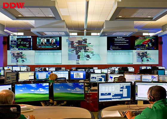 Monitor panoramiczny LCD 700nits Ściana monitoringu 8Bit 16M kolorowy 16: 9 Format obrazu DDW-LW550DUN-THA3