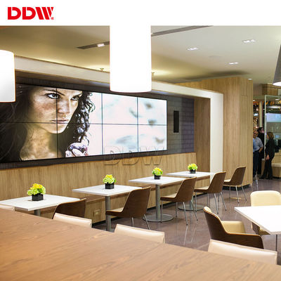 1920x1080 1,7 Mm Wewnętrzna ściana wideo 4k 2x3, 500 nitów Ekran wyświetlacza wideo z podświetleniem LED