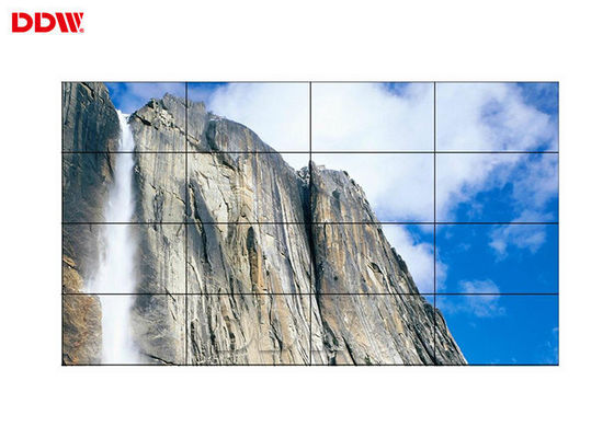 Ekrany LCD do ścian wideo z wejściem VGA, cyfrowe systemy wyświetlaczy ściennych o wysokiej gamie kolorów