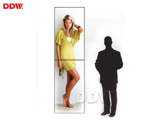 Ściana wideo z wąską ramką i wieloma wyświetlaczami, praktyczny pionowy wyświetlacz cyfrowy