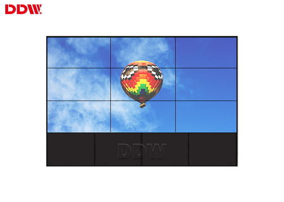 Wewnętrzna pozioma ściana wideo DDW LCD Wbudowany moduł łączący 1920 * 1080