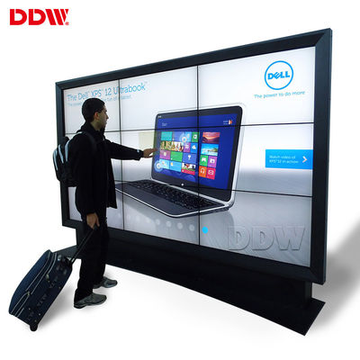 Interaktywny ekran dotykowy Open Source Ściana wideo 3,5 mm Splice Funkcja ekranu Telewizor z cienką ramką
