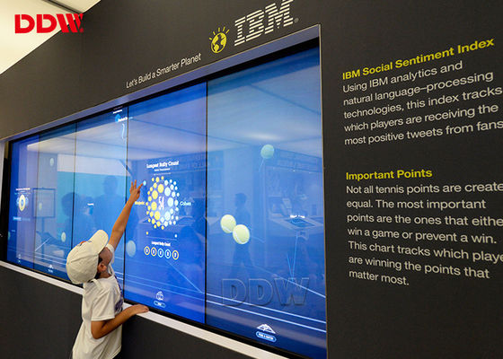 Antyodblaskowa interaktywna ściana wideo LG 49 cali z procesorem Daisy Chain 3,5 mm