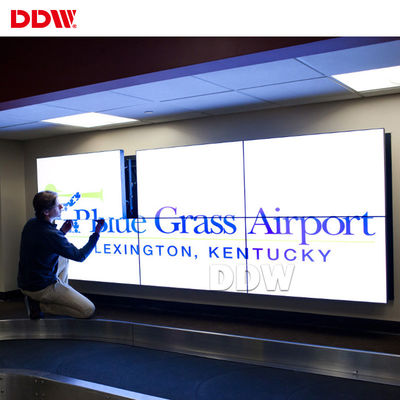 Pętla RS-232 RJ45 - Obwodowa ściana wideo z ekranem dotykowym, interaktywna ściana wideo o przekątnej 55 cali