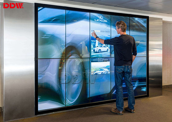 DDW Commercial Multi Touch Wall Display, duża ściana z ekranem dotykowym LCD