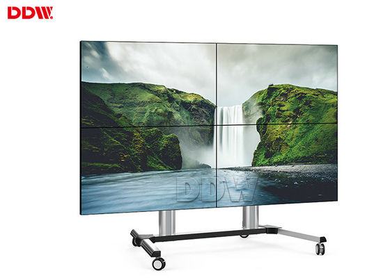 Komercyjna ściana ekranowa LCD / wielodotykowa ściana wideo Wyjście RS232