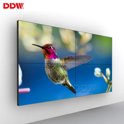 Ściana wideo CCTV z wieloma monitorami Jasność 500 nitów dla wystawy w centrum bezpieczeństwa