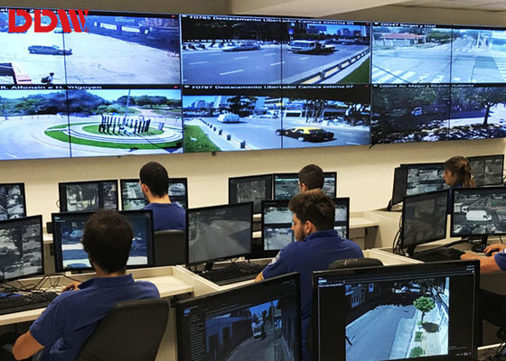 9-ekranowe systemy wyświetlaczy ściennych wideo / wyświetlacze zdalnego sterowania