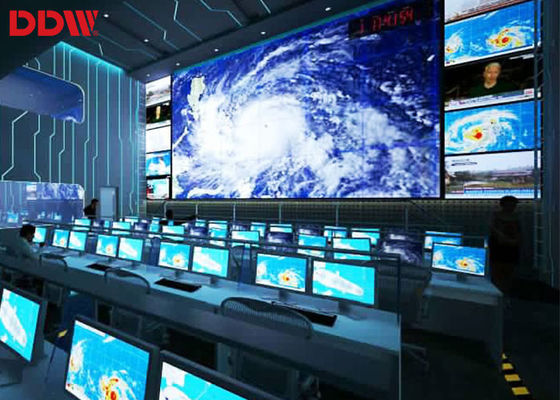 Ściana wideo CCTV o wysokiej rozdzielczości na lotnisko, stacja HD 1920x1080 P.