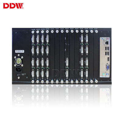 2-4 Split Screen IP Video Wall Scaler Obsługa dużego ekranu Image Zamrozić RS232 LAN