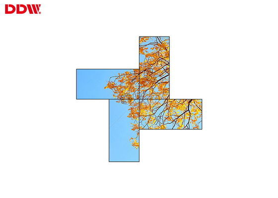 Wewnętrzna ściana wideo na zewnątrz / bezszwowa ściana wideo wyświetla 350-700 nitów