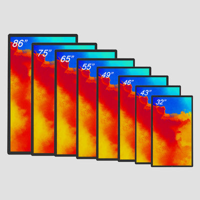 IP66 Wodoodporny 3500 nitów 3840X2160 Ekran Lcd Signage