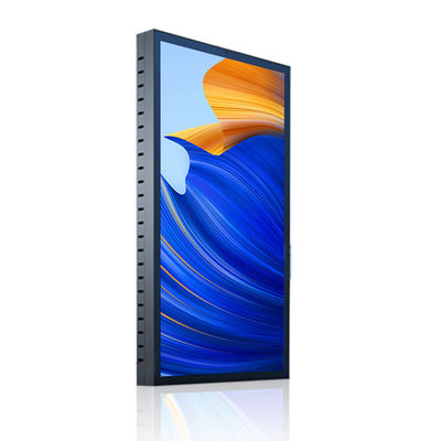 43-calowy zewnętrzny aluminiowy wyświetlacz ścienny o wysokiej jasności Digital Signage