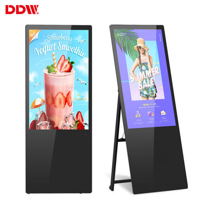 Nowy 43-calowy przenośny cyfrowy plakat LCD