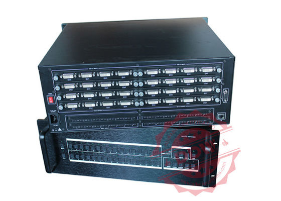 VGA DVI HDMIx2 Video Wall Processor 2x3 1920X1080p Bezpieczeństwo wejściowe Cctv Windows