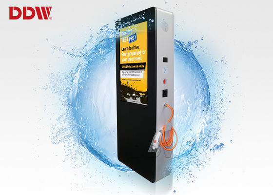 65 cali na zewnątrz ISO9001 Dostosowany kolor Inteligentne oznakowanie cyfrowe Ładunek energetyczny - samochód 2500nits DDW-AD6501S