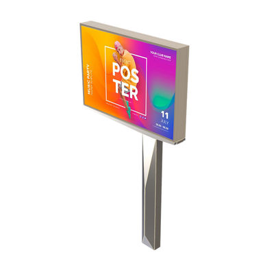 Niestandardowe IP65 wodoodporne p6 stalowe, zewnętrzne cyfrowe billboardy