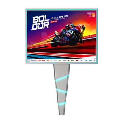 Niestandardowy wysokiej klasy projekt 8000nits stalowy p6 wodoodporny IP65 cyfrowy billboard zewnętrzny LED do reklamy