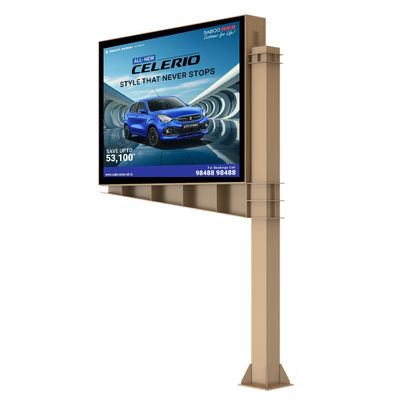 Łatwa instalacja 8000nits IP65 p6 cyfrowy wyświetlacz LED ekran billboard reklamy zewnętrznej