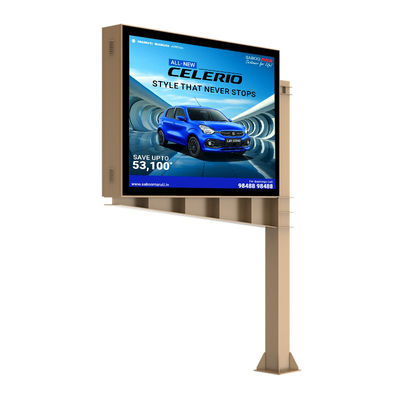 Łatwa instalacja 8000nits IP65 p6 cyfrowy wyświetlacz LED ekran billboard reklamy zewnętrznej