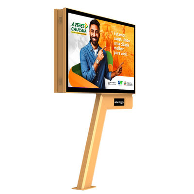 Wysokiej klasy projekt 8000nits p6 Front IP65 stalowy LED ekran wodoodporny billboard reklamy zewnętrznej