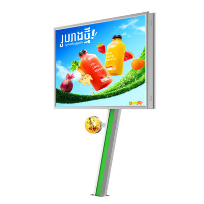 Wysokiej jasności wyświetlacz cyfrowy 8000nits IP65 P6 wodoodporne billboardy reklamowe na zewnątrz
