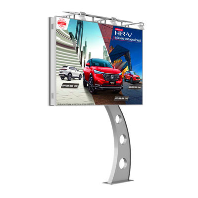 Wysoka jasność 8000nits IP65 p6 LED cyfrowy dwustronny wyświetlacz billboard reklamy zewnętrznej LED ściany wideo