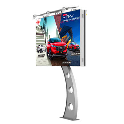 Wysoka jasność 8000nits IP65 p6 LED cyfrowy dwustronny wyświetlacz billboard reklamy zewnętrznej LED ściany wideo