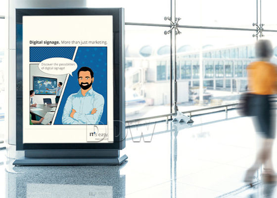 Wersja przemysłowa Lcd Digital Signage 1920x1080 DDW-AD8201SN dla dużego domu towarowego