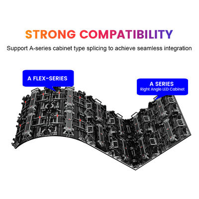 Stage Rental LED Display P3.91 Wewnętrzny SMD2020 700 nits 500*500 Aluminium odlewane na maty 14Bit 60Hz/50Hz 3840 1/16s AC100-240V 50/60
