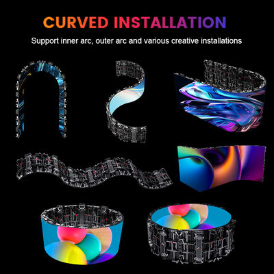 Stage Rental LED Display P3.91 Wewnętrzny SMD2020 700 nits 500*500 Aluminium odlewane na maty 14Bit 60Hz/50Hz 3840 1/16s AC100-240V 50/60