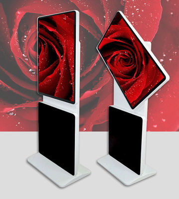 Ekran dotykowy 55 "obrotowy kiosk interaktywny Wolnostojący kiosk Digital Signage z siecią LAN / WiFi / 3g DDW-AD5501S