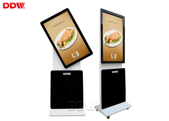 82-calowy stojący stojący obrotowy kiosk reklamowy Lcd 1920x1080 16,7 mln dla centrum handlowego 500 watów DDW-AD8201S