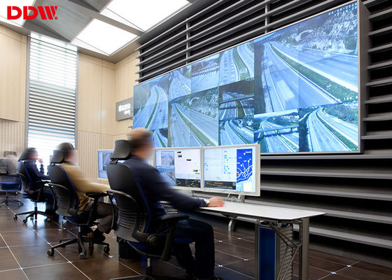 55 "Ultra-cienki wyświetlacz o przekątnej 5,3 mm samsung ściana wideo 3x3 RS232 sterowanie centrum zarządzania centrum handlowego DDW-DV55FHM-NS0