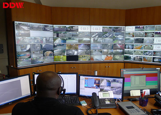 CCTV video wall control room 1200: 1 kontrast HDMI DVI VGA video ściana AC 110 - 240v DDW-LW550HN16